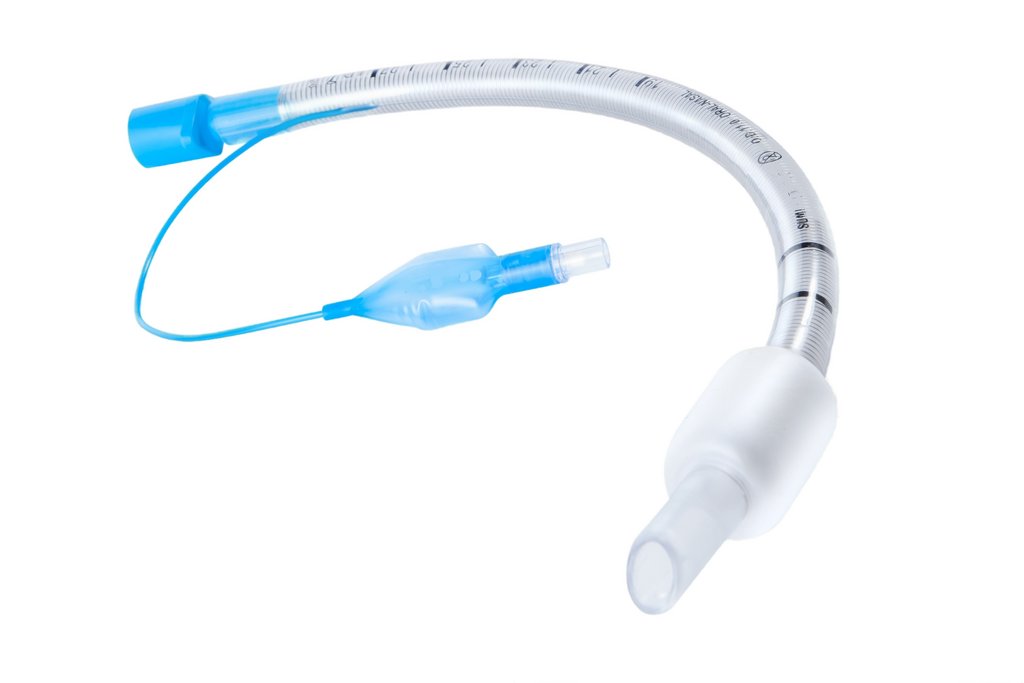 Трубка ендотрахеальна з манжетою низького тиску, попередньо вигнута, розмір 6,5